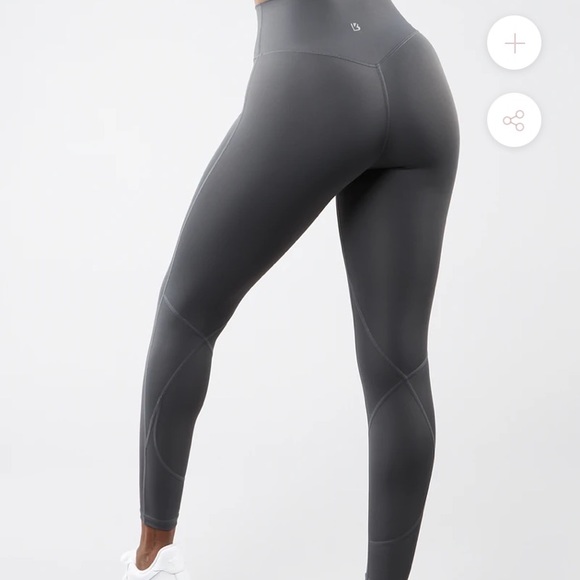 BuffBunny Step Up Leggings Onyx Small - Picture 5 of 9